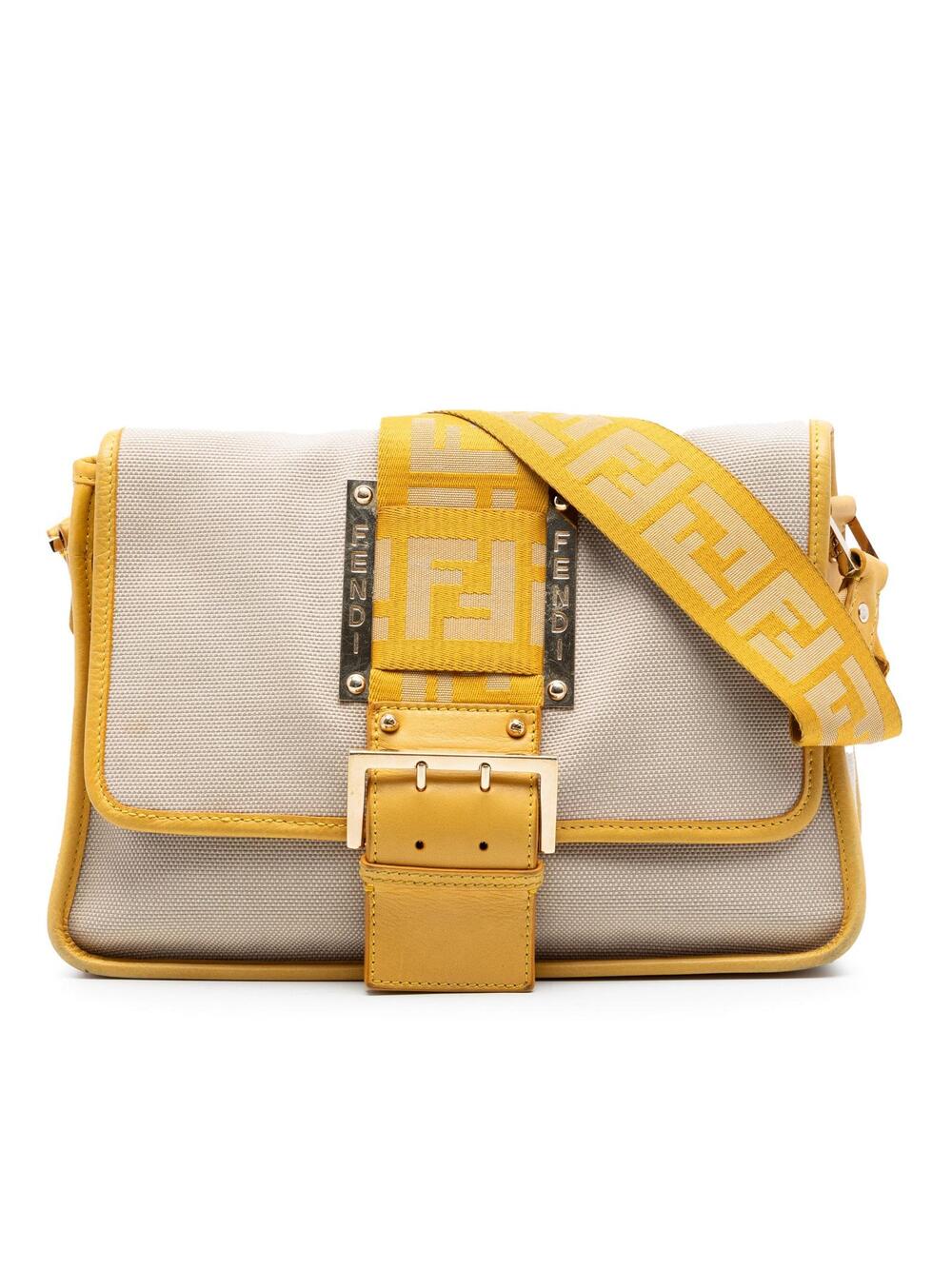 Fendi Canvas Borsa Tape Shoulder Bag #338551F57B